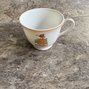 RARE Vintage Walt‎ Disney Productions Orange Bird Florida Tea Cup  Japan 1970s